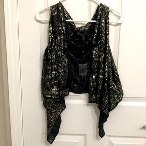 BNWT BCBG Maxazria Sequenced Top